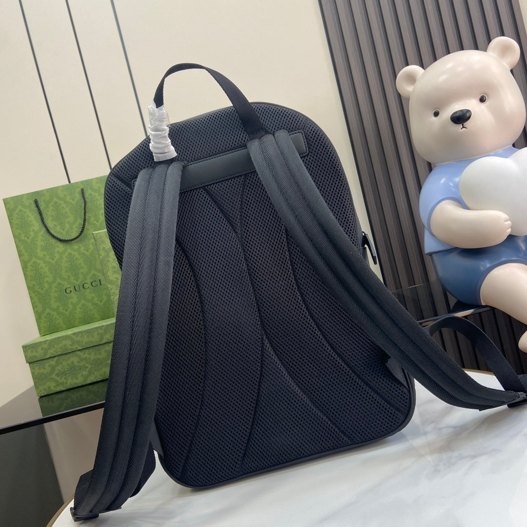 Gucci GG Rubber-Effect Backpack