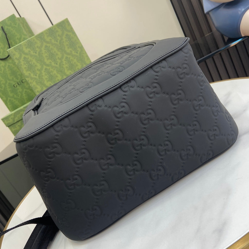 Gucci GG Rubber-Effect Backpack