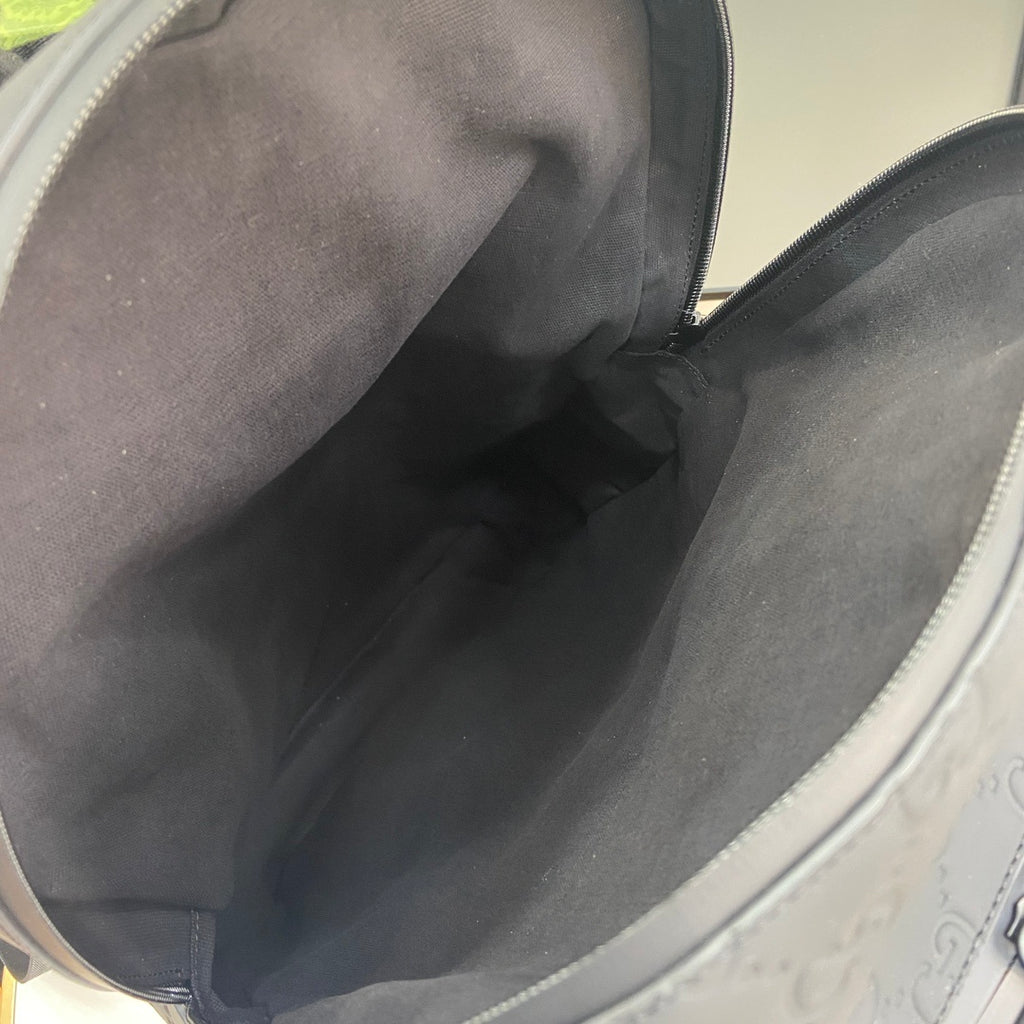 Gucci GG Rubber-Effect Backpack
