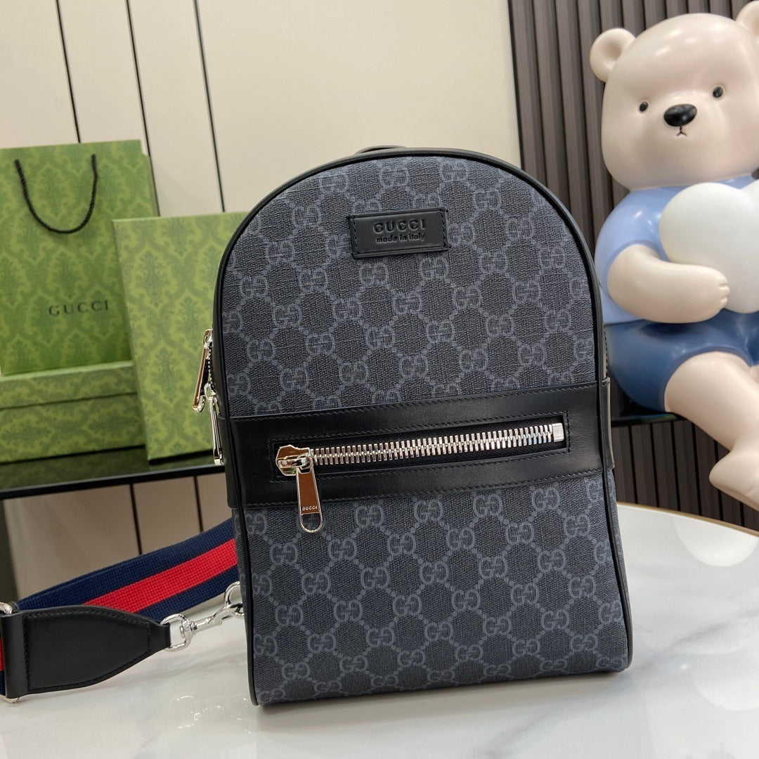 Gucci GG Supreme Mini Chest Bag