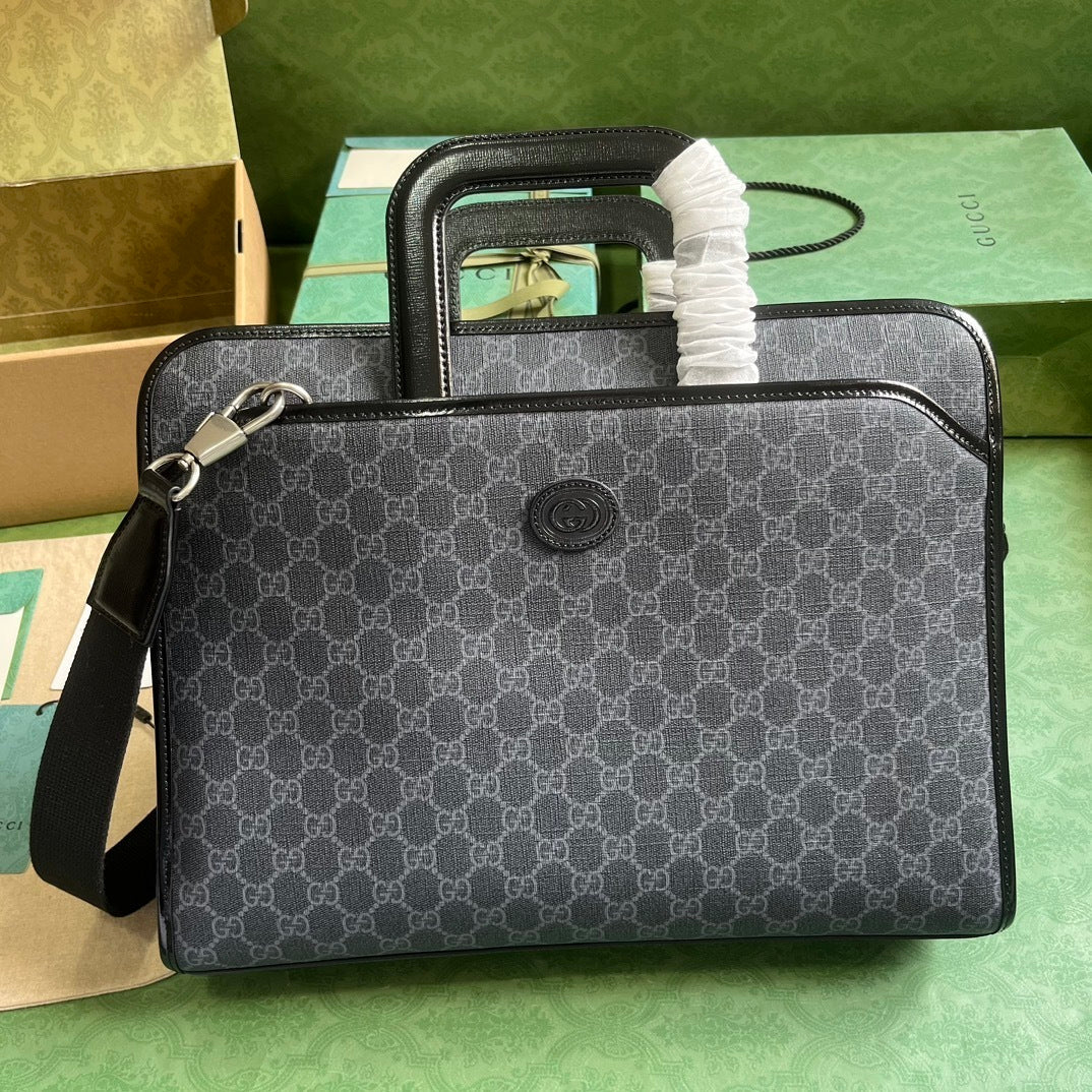 Gucci Interlocking GG Briefcase