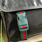 Gucci GG Crystal Canvas Messenger Bag