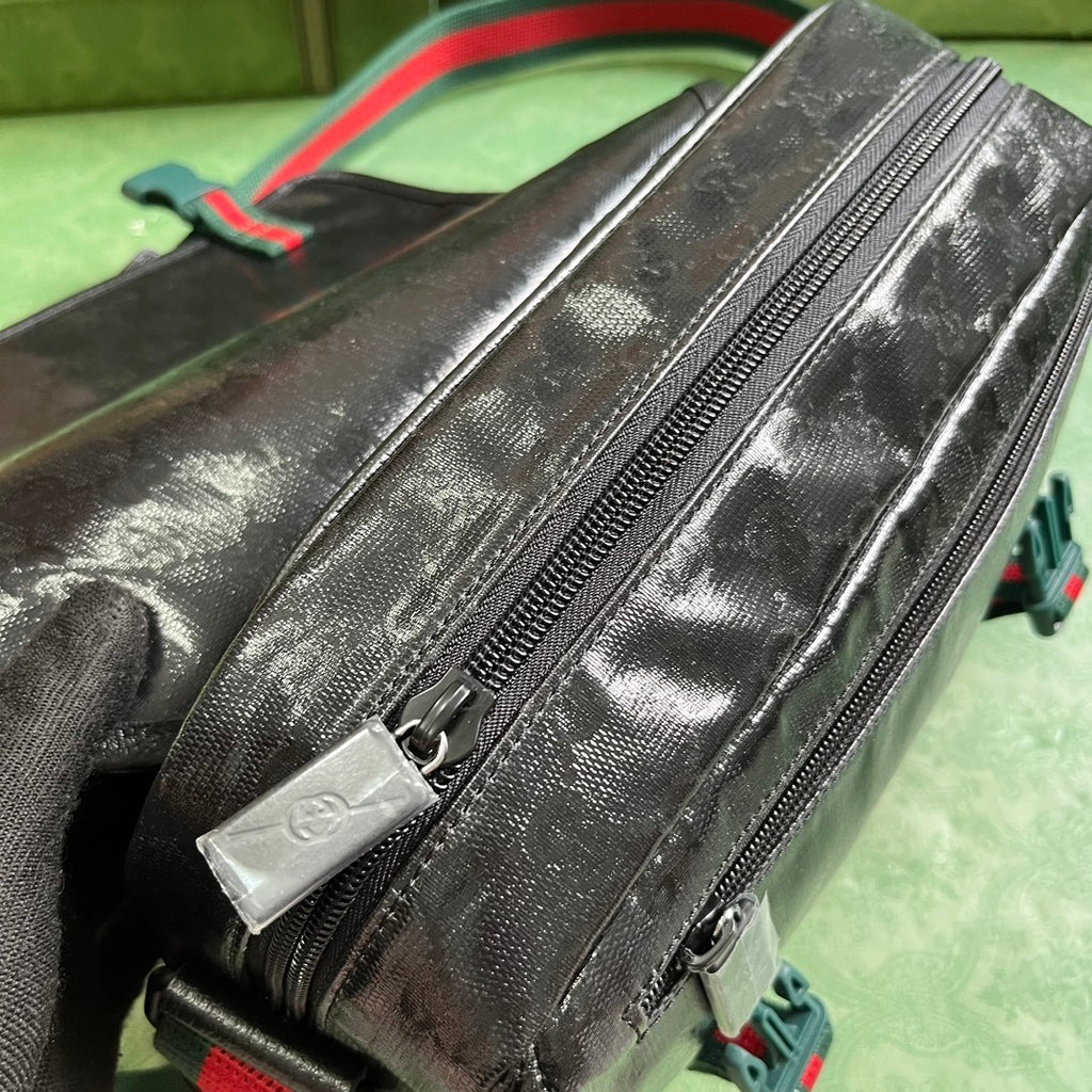 Gucci GG Crystal Canvas Messenger Bag