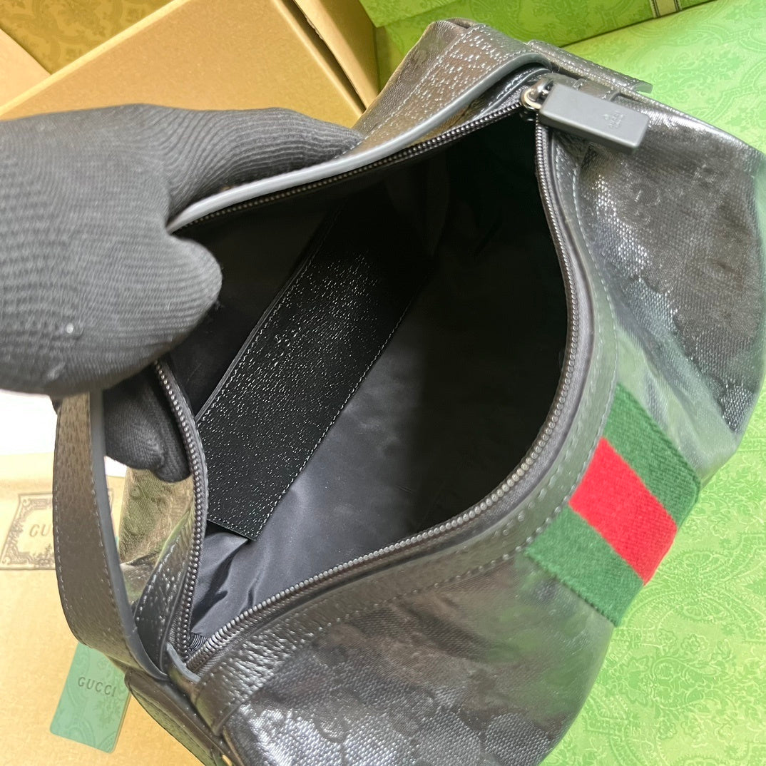 Gucci GG Crystal Canvas Toiletry Pouch