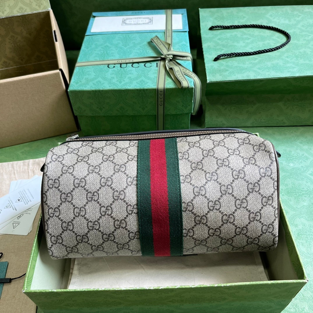 Gucci GG Crystal Canvas Toiletry Pouch