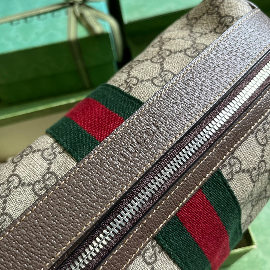 Gucci GG Crystal Canvas Toiletry Pouch