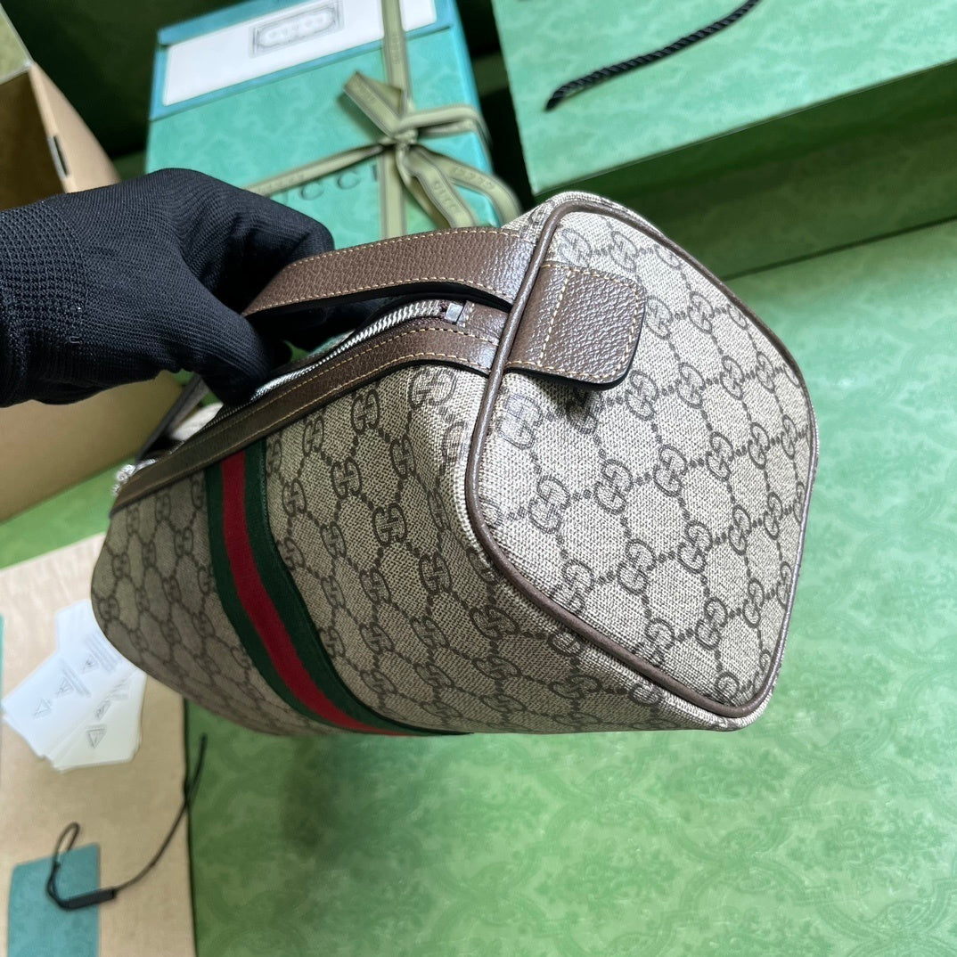 Gucci GG Crystal Canvas Toiletry Pouch