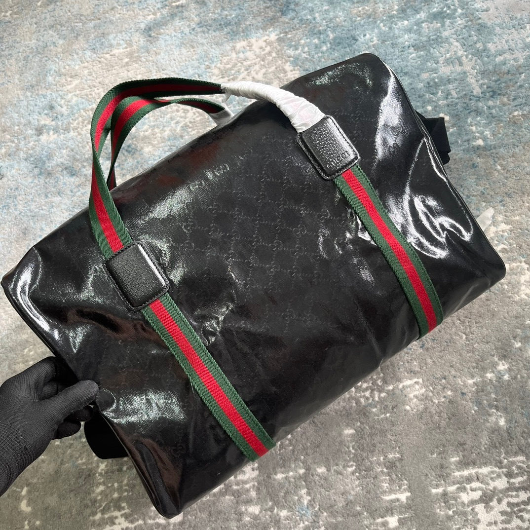 Gucci GG Crystal Canvas Large Travel Bag
