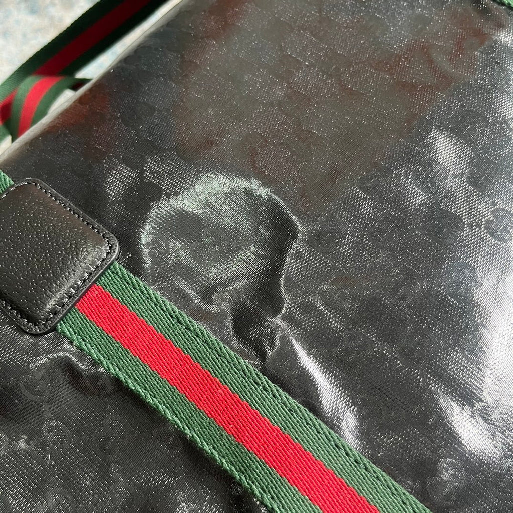 Gucci GG Crystal Canvas Large Travel Bag