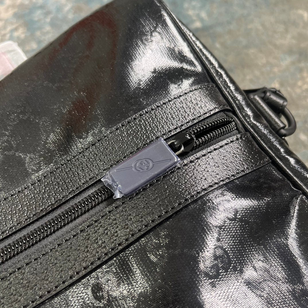 Gucci GG Crystal Canvas Large Travel Bag