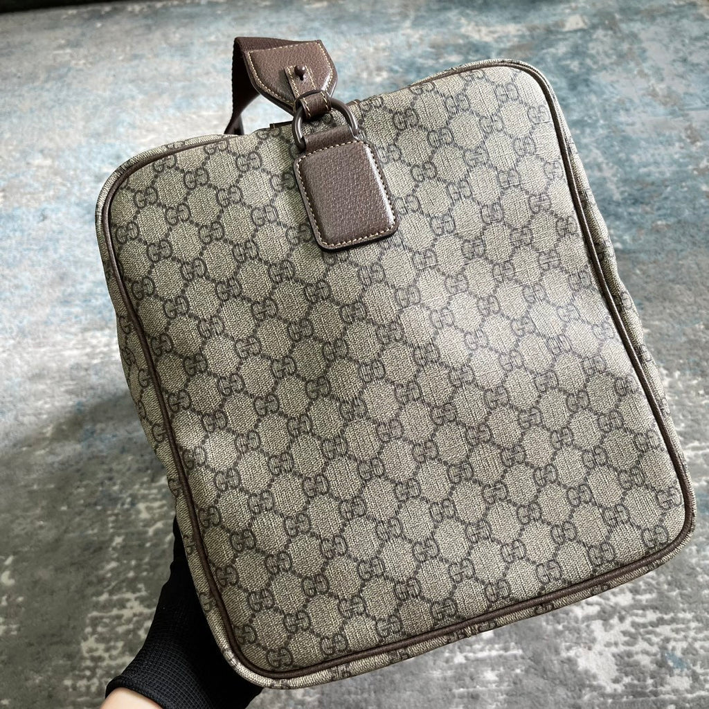 Gucci GG Crystal Canvas Large Travel Bag