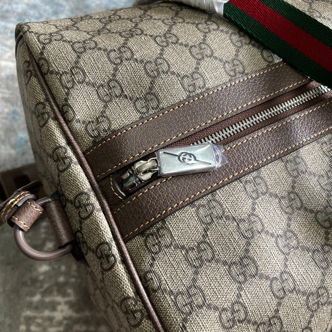 Gucci GG Crystal Canvas Large Travel Bag
