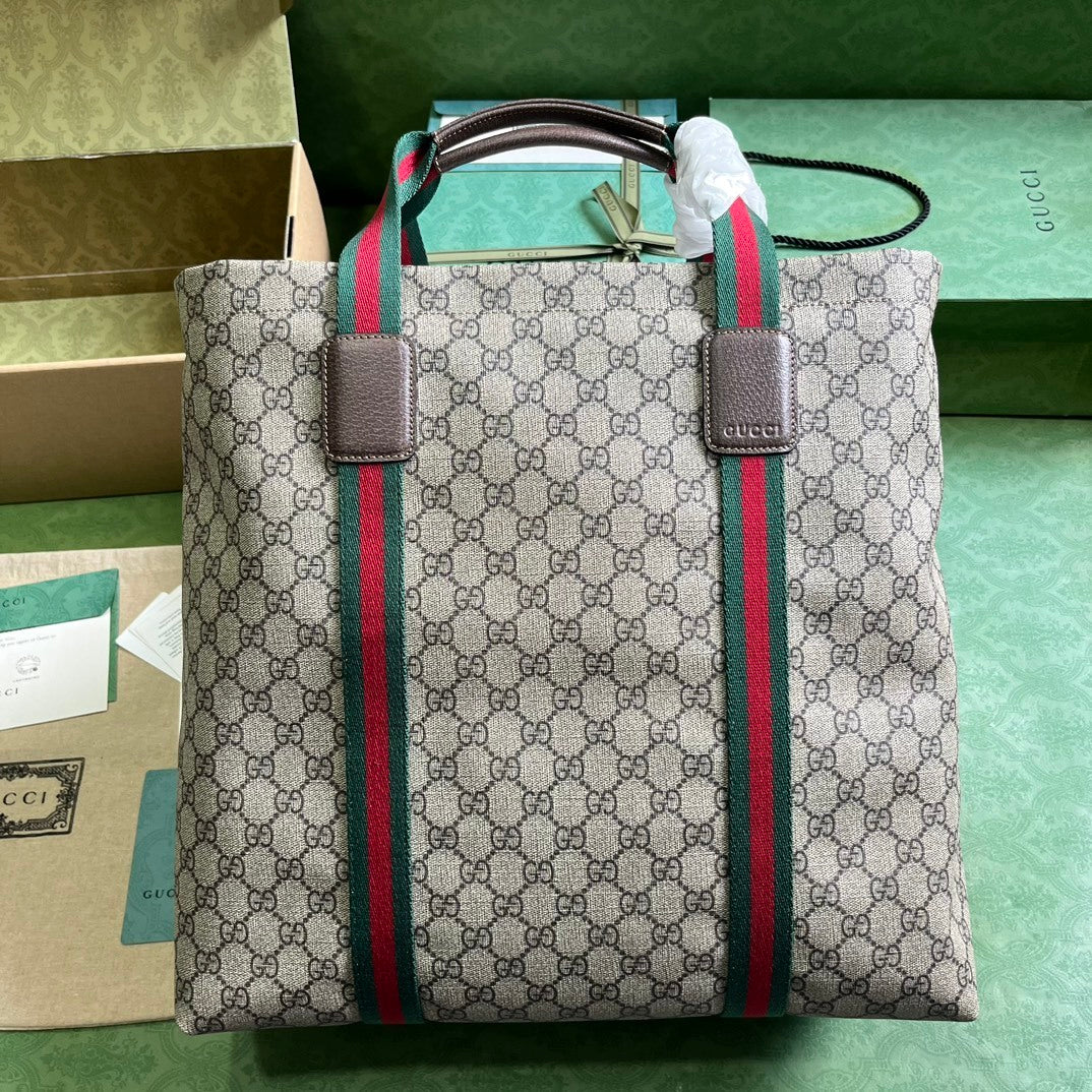 Gucci GG Crystal Canvas Medium Tote Bag