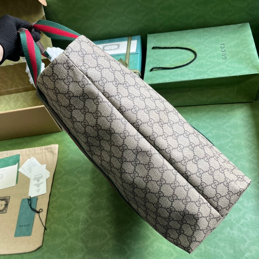 Gucci GG Crystal Canvas Medium Tote Bag