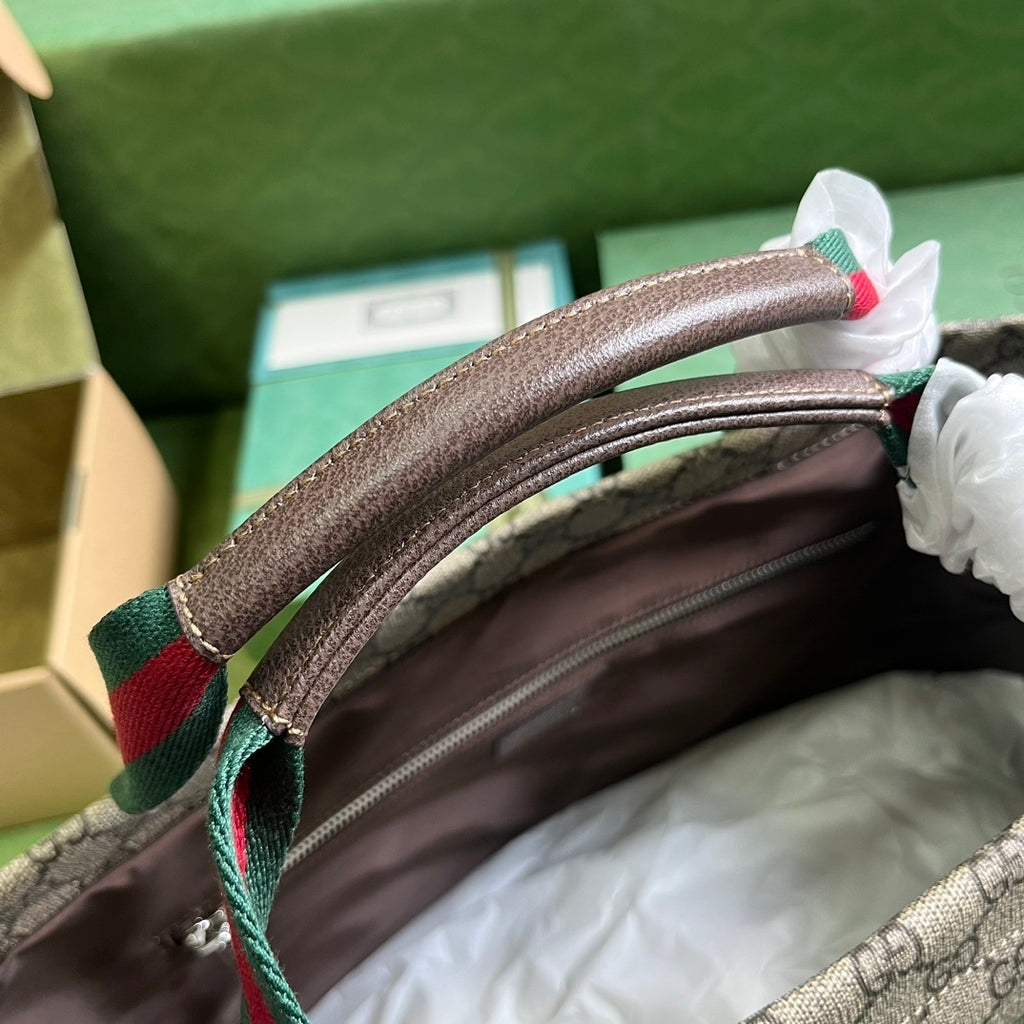 Gucci GG Crystal Canvas Medium Tote Bag