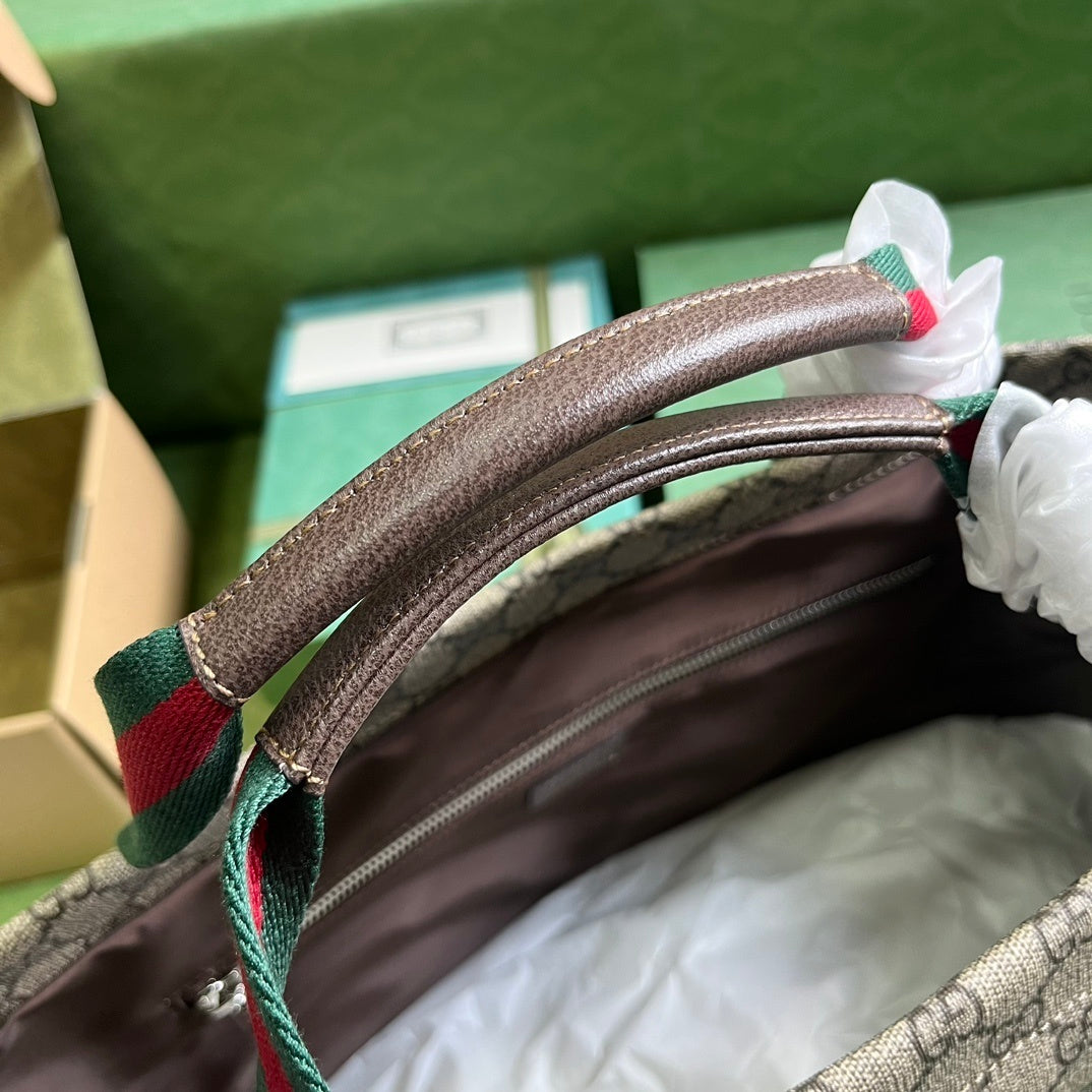 Gucci GG Crystal Canvas Medium Tote Bag