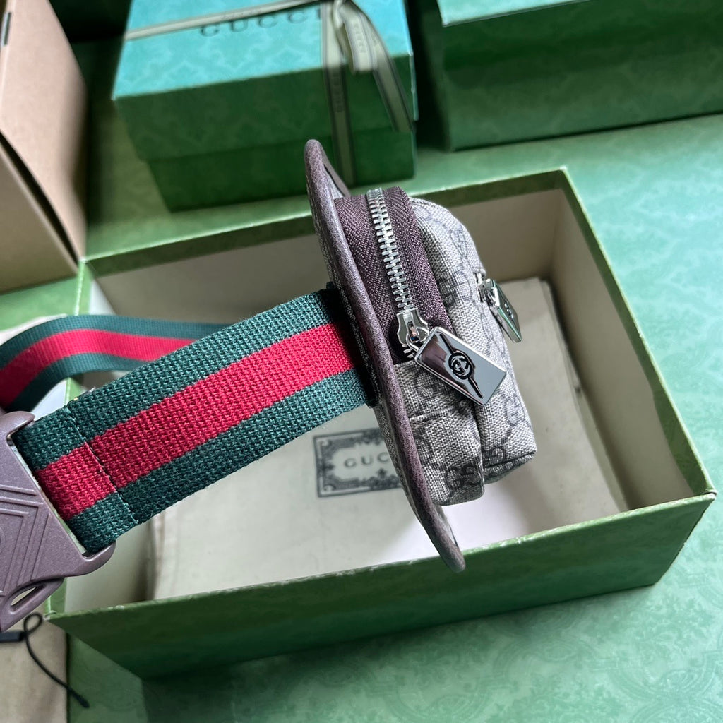 Gucci Super GG Leather Clutch