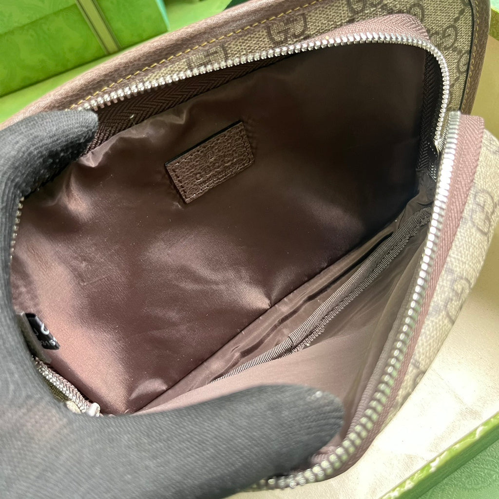 Gucci Super GG Leather Clutch