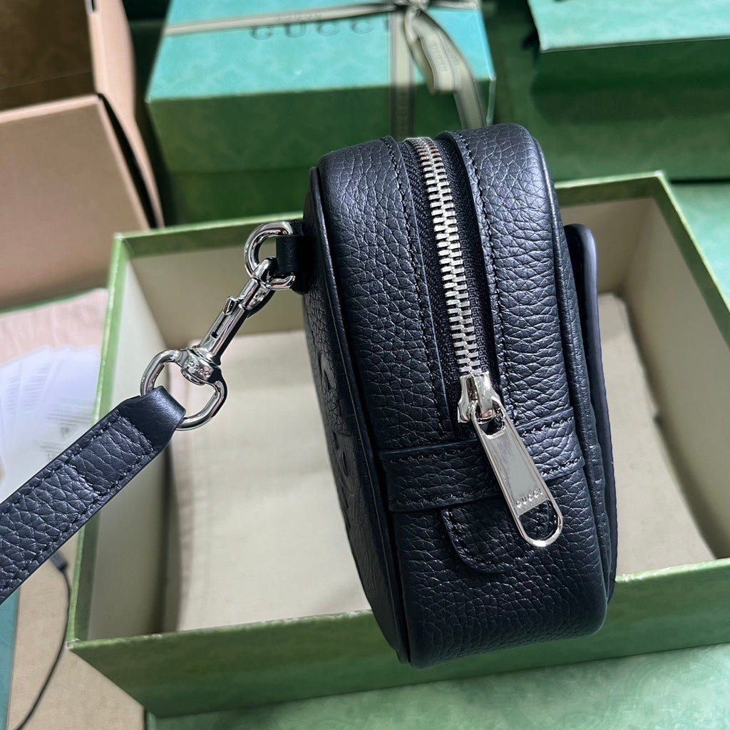 Gucci Super GG Leather Clutch