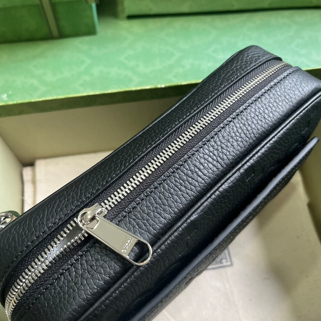 Gucci Super GG Leather Clutch