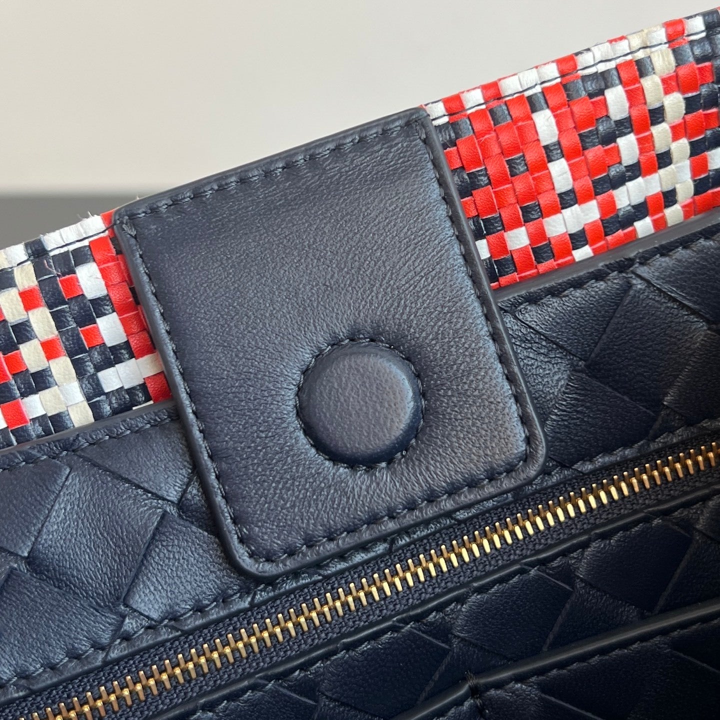 Bottega Veneta Andiamo Denim Bag