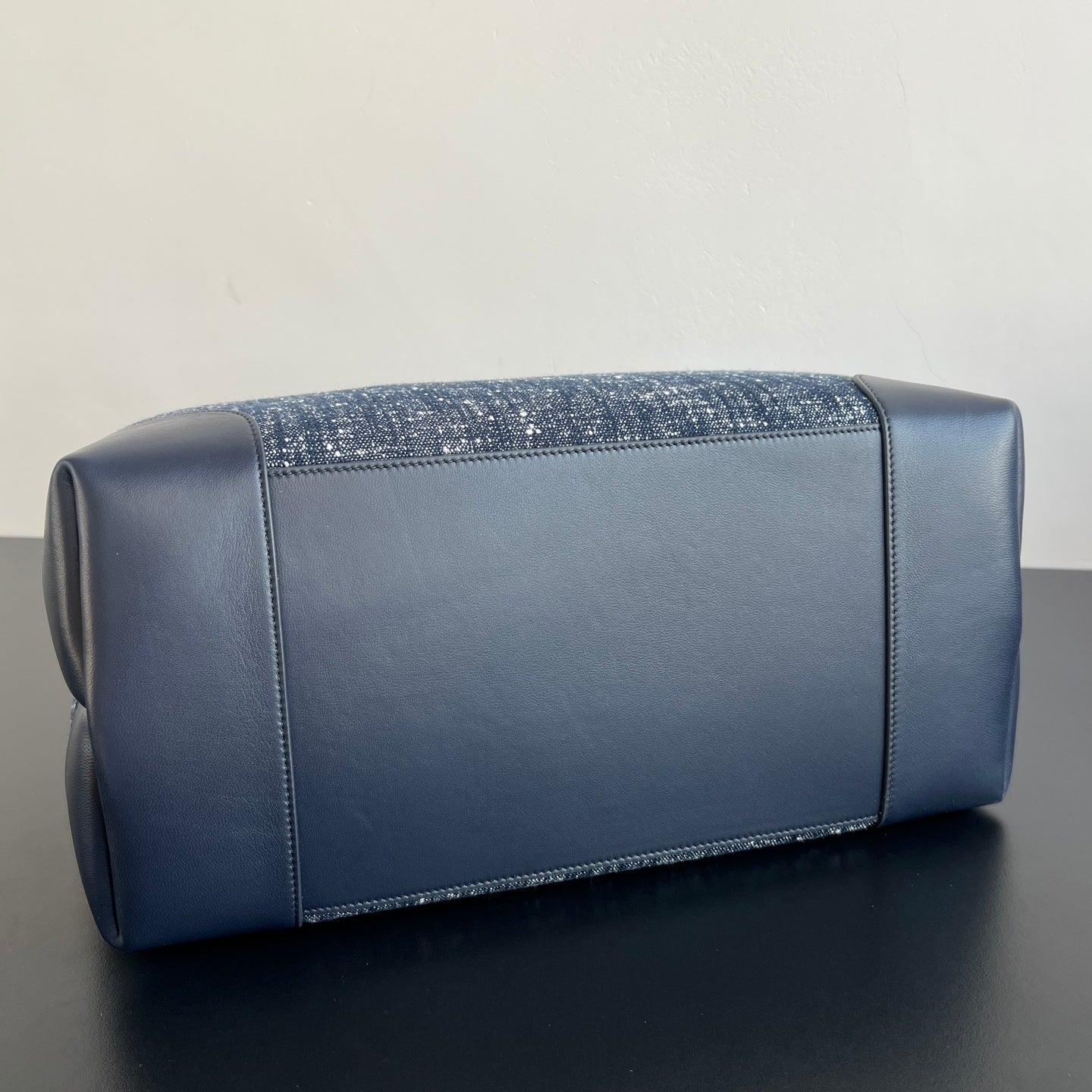 Bottega Veneta Andiamo Denim Large Bag