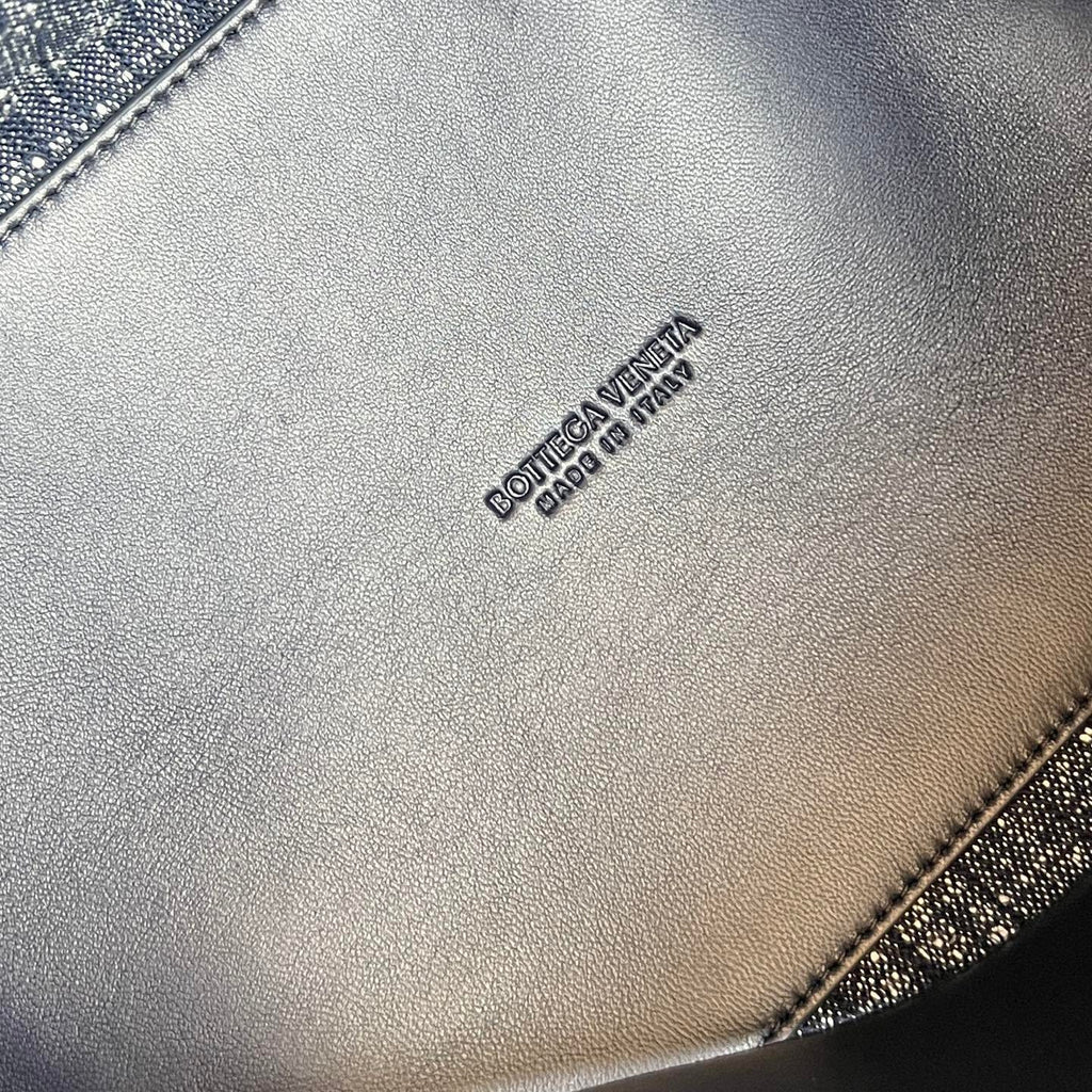 Bottega Veneta Andiamo Denim Large Bag