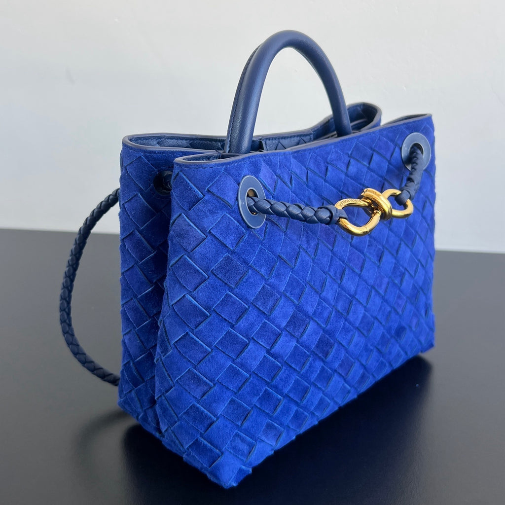 Bottega Veneta Andiamo Suede Bag