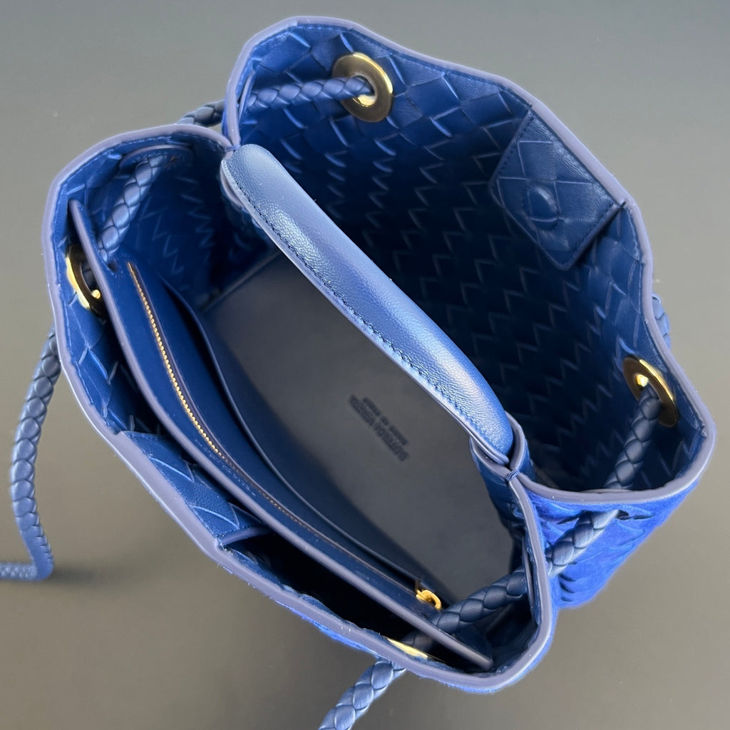 Bottega Veneta Andiamo Suede Bag