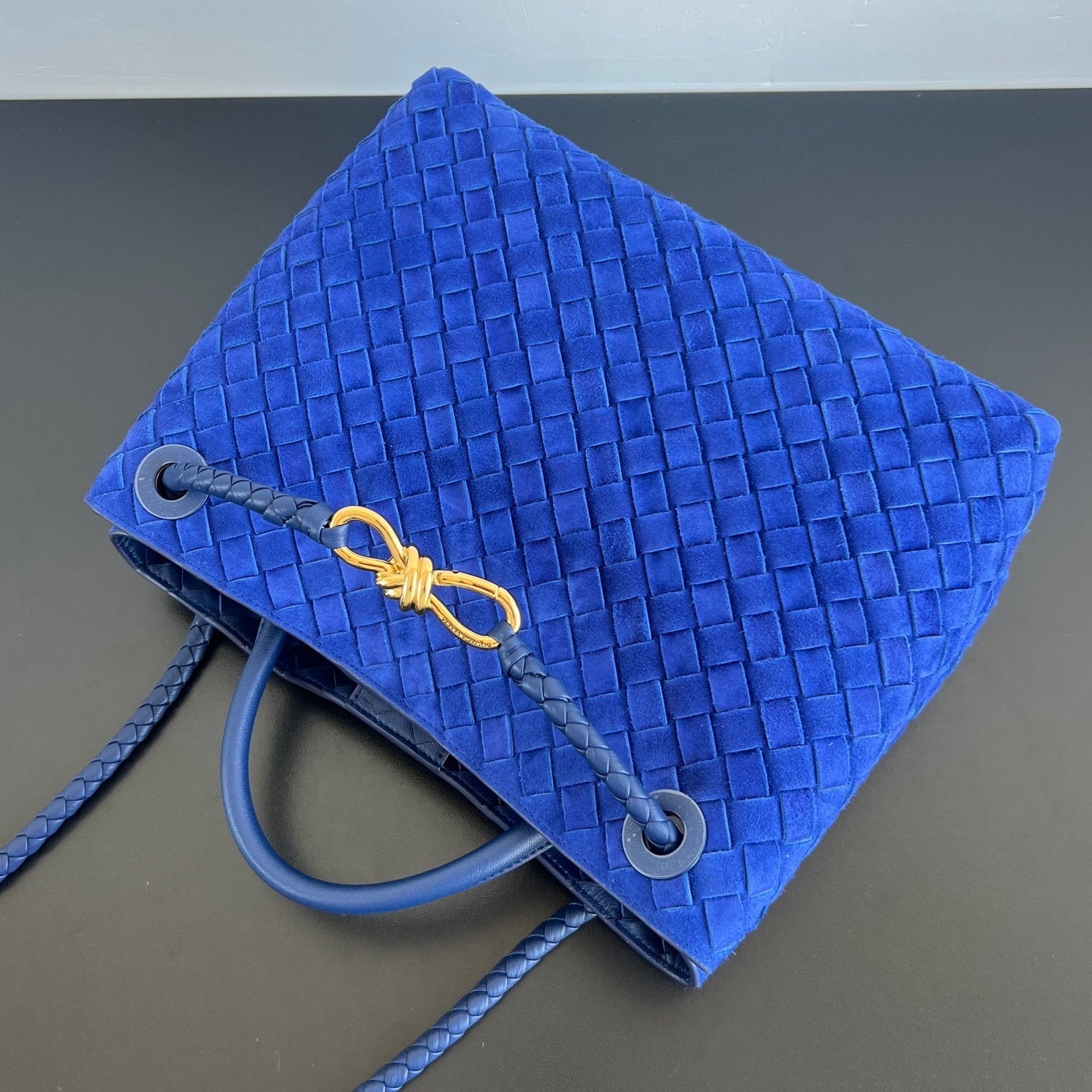 Bottega Veneta Andiamo Suede Bag