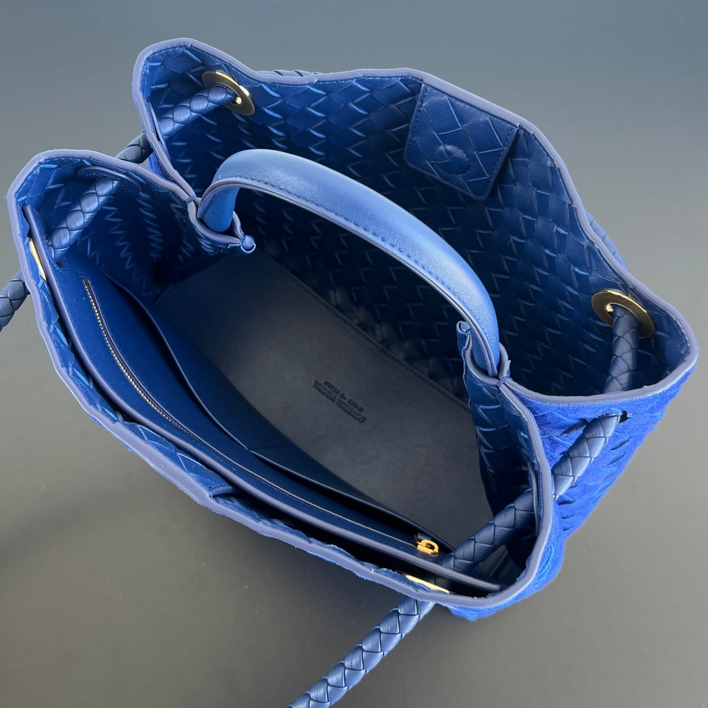 Bottega Veneta Andiamo Suede Bag