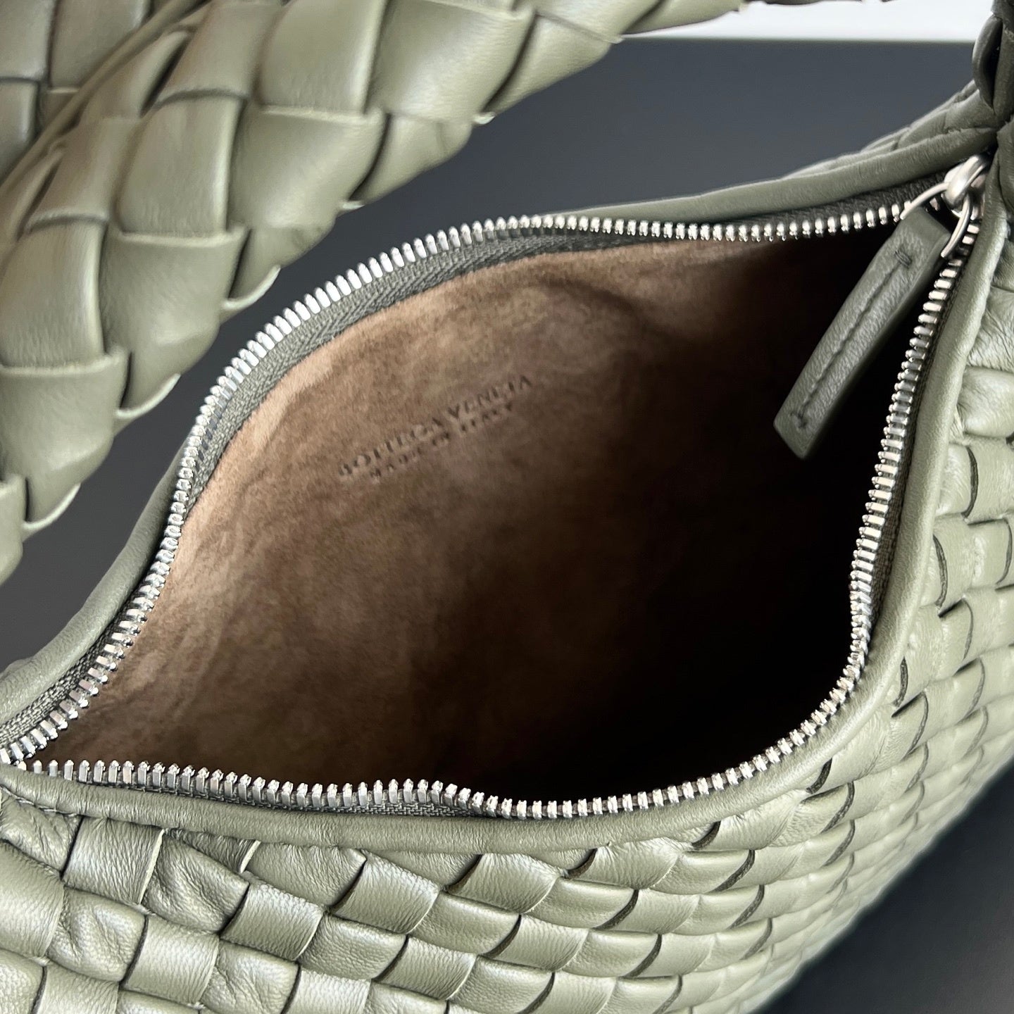 Bottega Veneta Chain-Interwoven Andiamo Bag