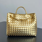 Bottega Veneta Andiamo Handbag (Metallic)