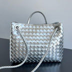 Bottega Veneta Andiamo Handbag (Metallic)