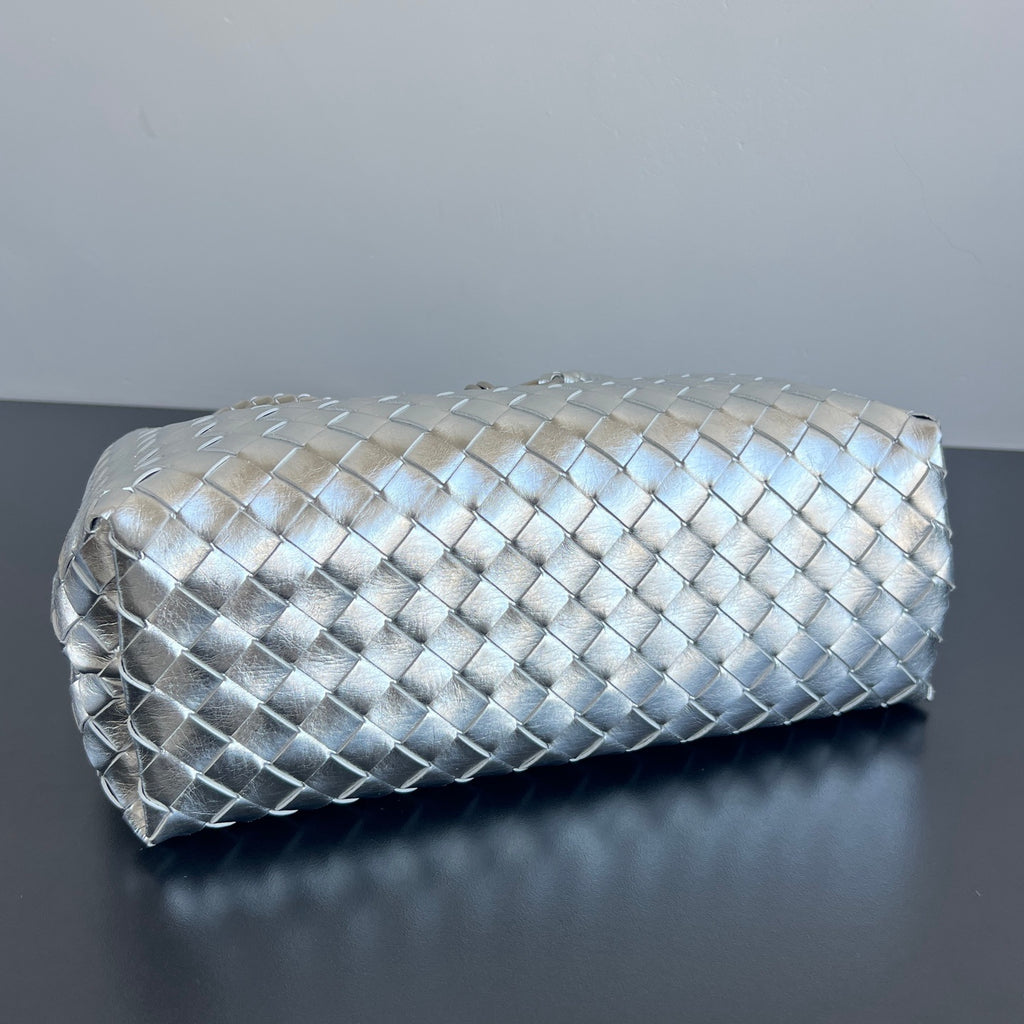 Bottega Veneta Andiamo Handbag (Metallic)