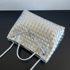 Bottega Veneta Andiamo Handbag (Metallic)