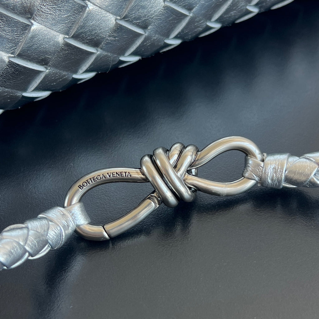 Bottega Veneta Andiamo Handbag (Metallic)