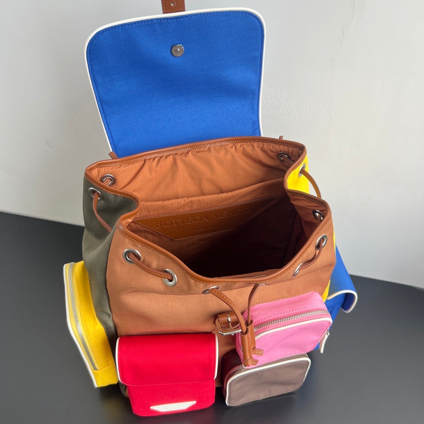 Bottega Veneta Crossroad Multi-Pocket Backpack