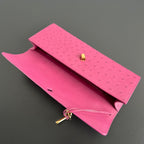 Bottega Veneta Andiamo Clutch (Ostrich Leather)
