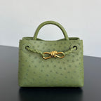 Bottega Veneta Andiamo Handbag (Ostrich Leather)