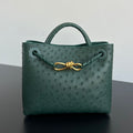 Bottega Veneta Andiamo Handbag (Ostrich Leather)