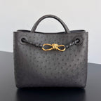 Bottega Veneta Andiamo Handbag (Ostrich Leather)