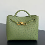 Bottega Veneta Andiamo Handbag (Ostrich Leather)