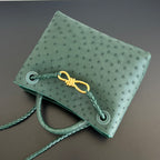 Bottega Veneta Andiamo Handbag (Ostrich Leather)
