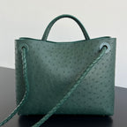 Bottega Veneta Andiamo Handbag (Ostrich Leather)