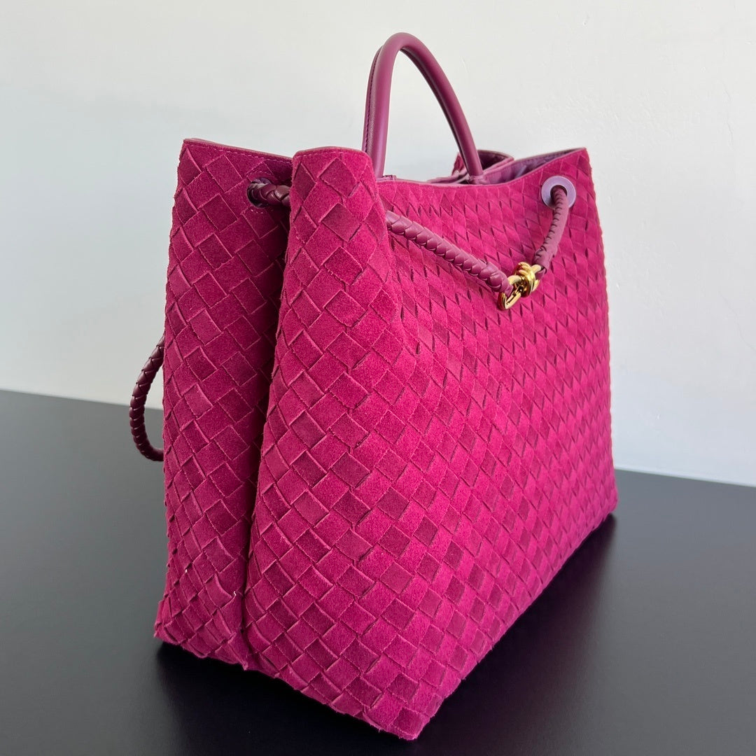Bottega Veneta Andiamo Suede Bag