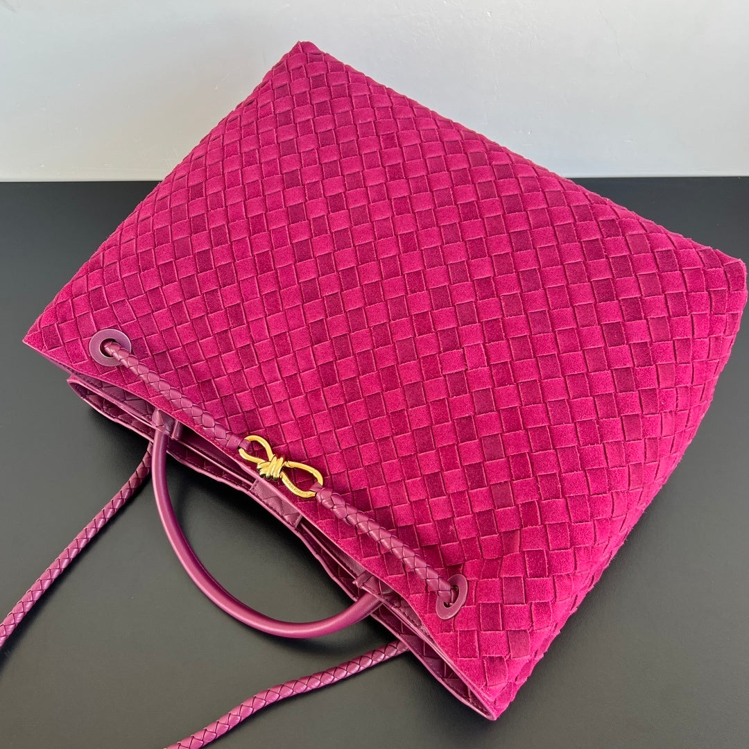 Bottega Veneta Andiamo Suede Bag