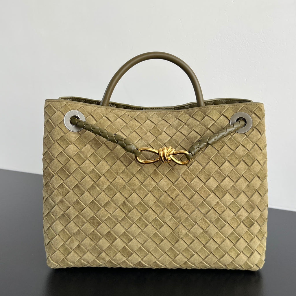 Bottega Veneta Andiamo Suede Bag