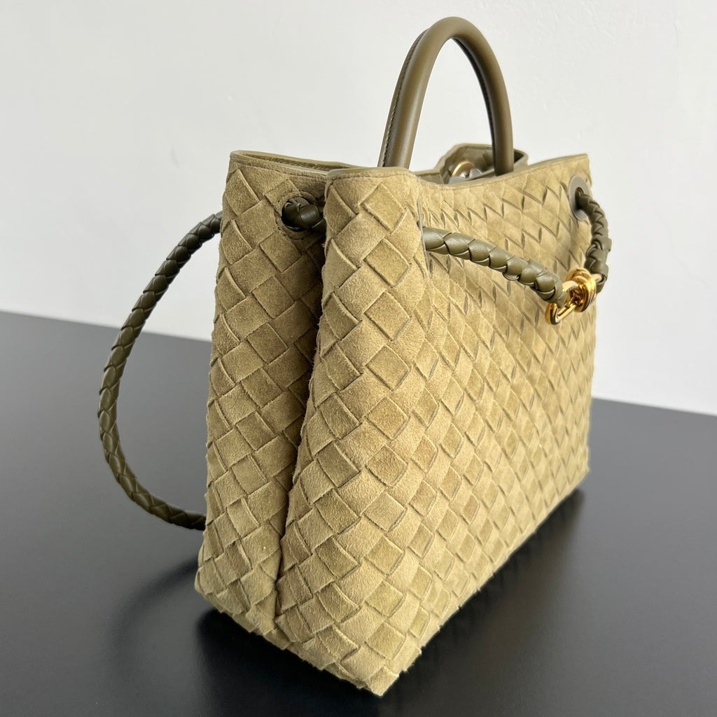 Bottega Veneta Andiamo Suede Bag