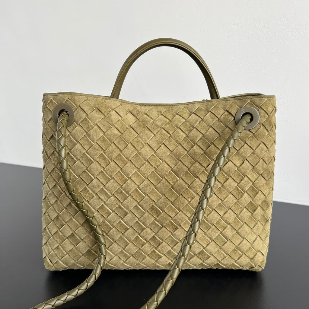 Bottega Veneta Andiamo Suede Bag